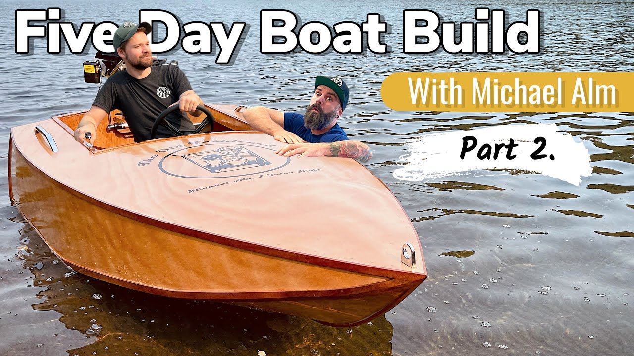 You Should Not Build a Boat Like This || 5 Day Boat Build