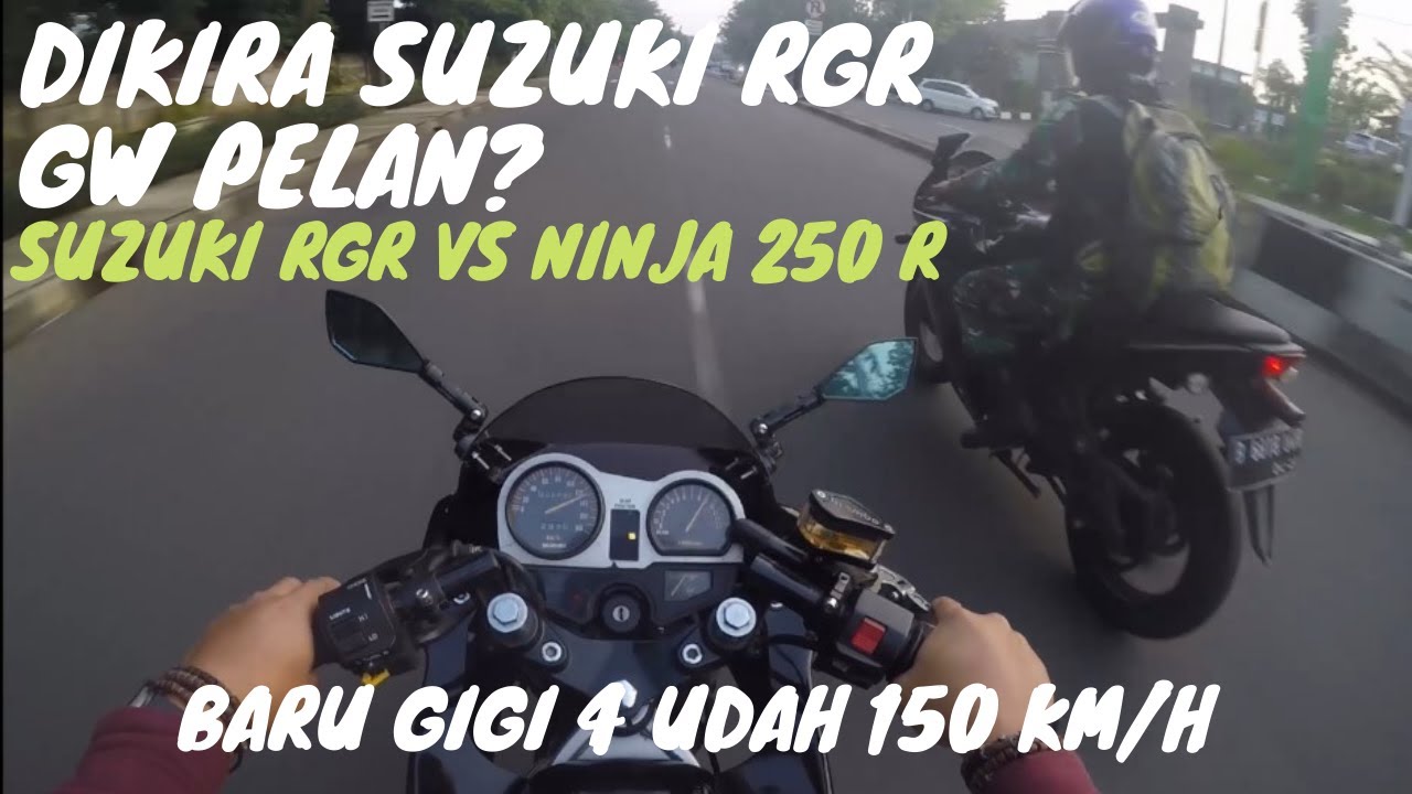 Menguji Kecepatan Suzuki RGR