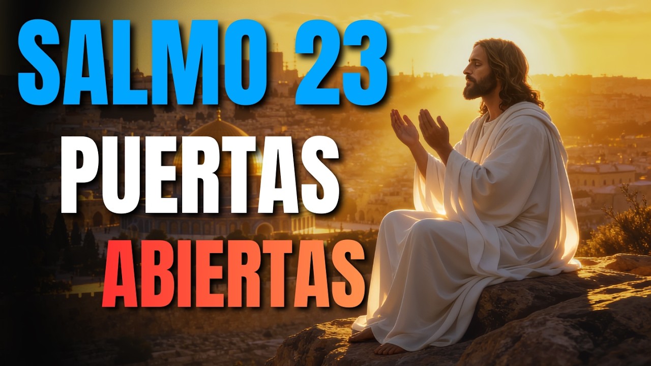 🔴 ORACI&Oacute;N DE LA MA&Ntilde;ANA | Escucha el Salmo 23 y Mira a Dios Abrir Caminos de Provisi&oacute;n HOY
