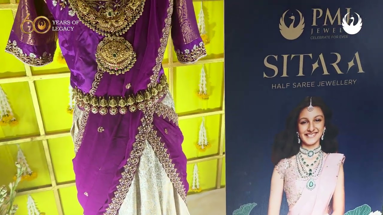 PMJ Jewels From Vijayawada - Showcasing The Biggest  Halfsaree And Wedding Jewellery Collection!