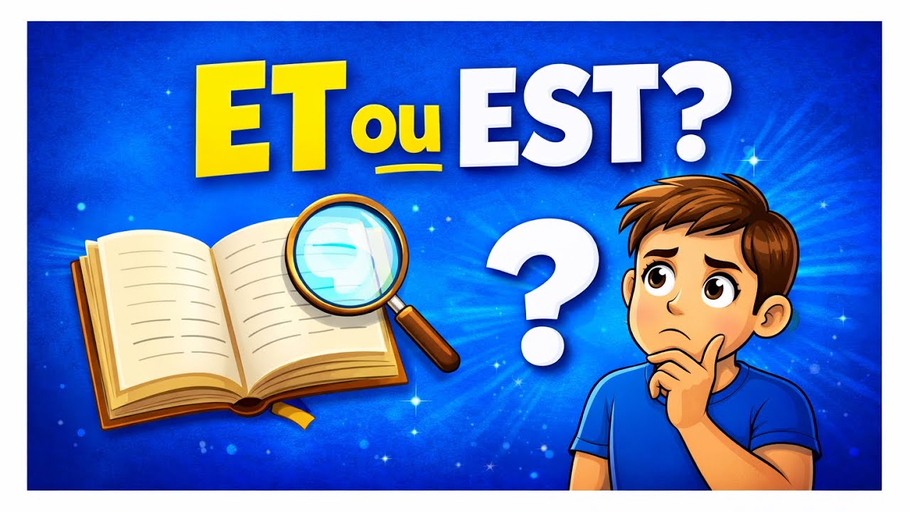 Français - Orthographe Grammaticale - Les homophones : et ou est
