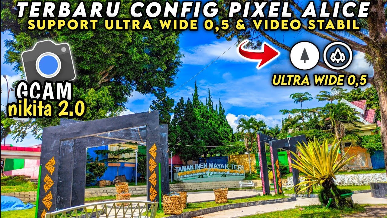 FOTO BISA JERNIH GINI 🤩 CONFIG GCAM NIKITA 2.0 SUPPORT VIDEO STABIL & WIDE 0,5