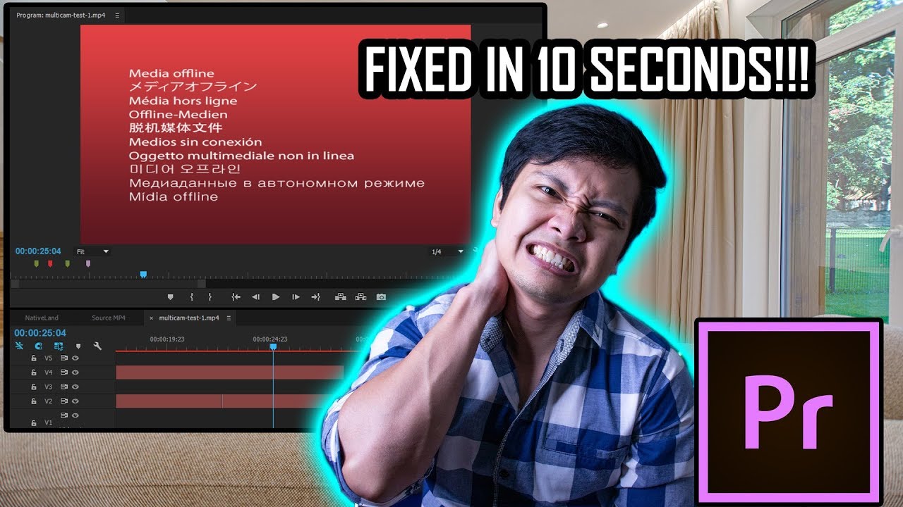 MEDIA ERROR IN PREMIERE PRO, QUICK AND EAST FIX, TAGALOG