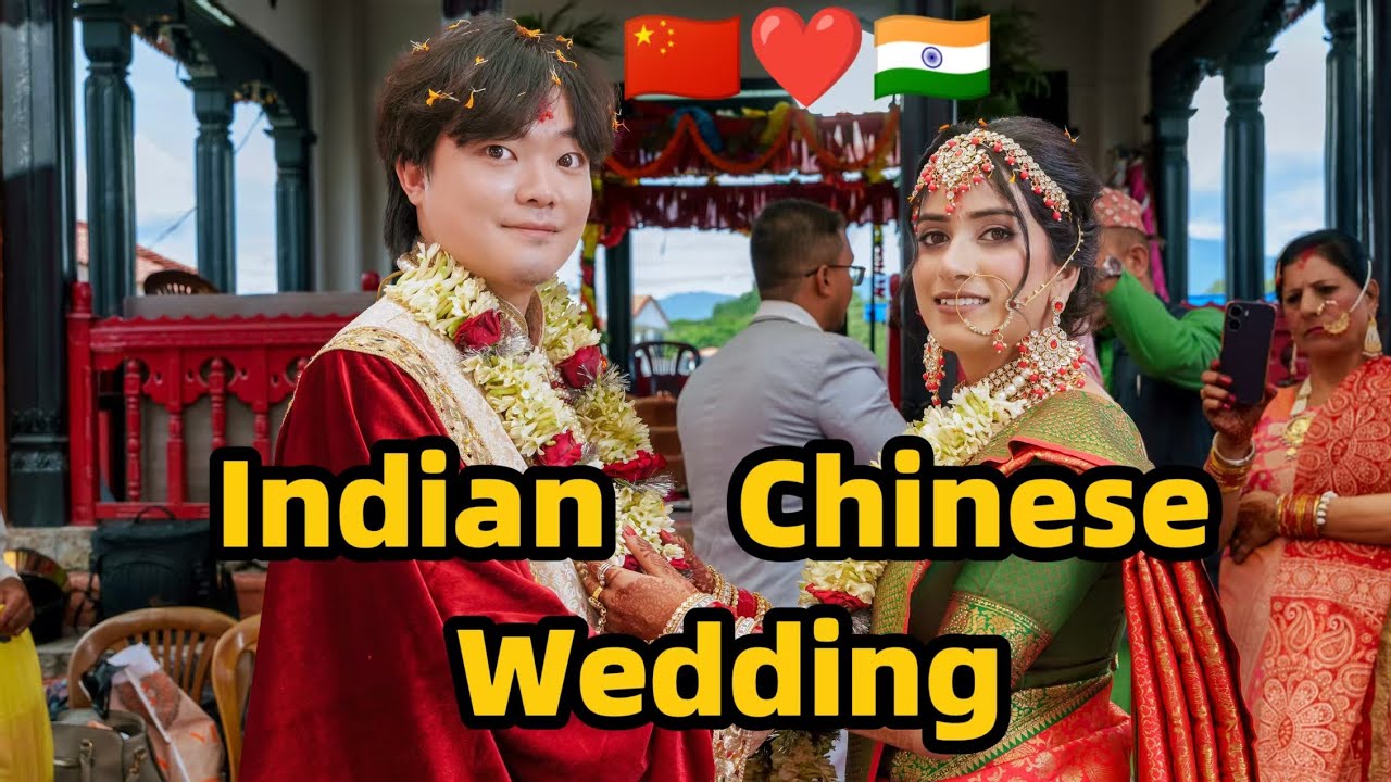 Indian Chinese Couple 🇨🇳🇮🇳 Hindu wedding in Nepal 🇳🇵|Highlight video 