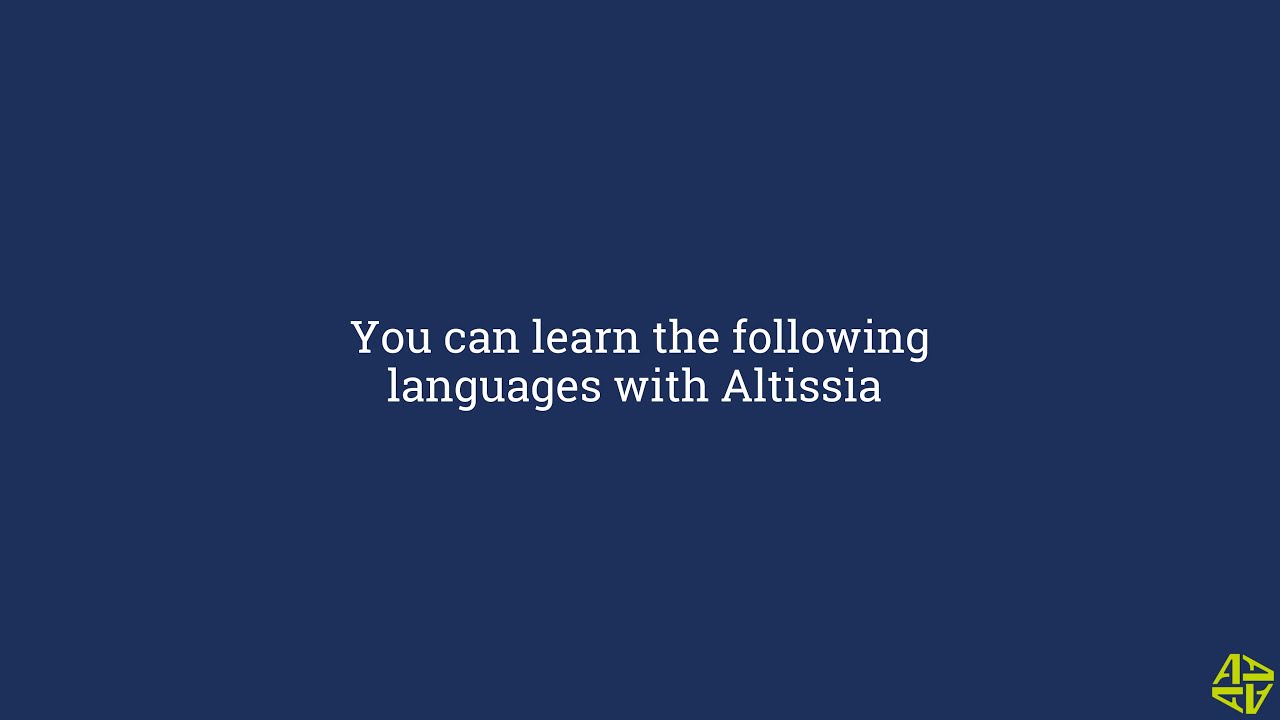 Altissia, our learning languages