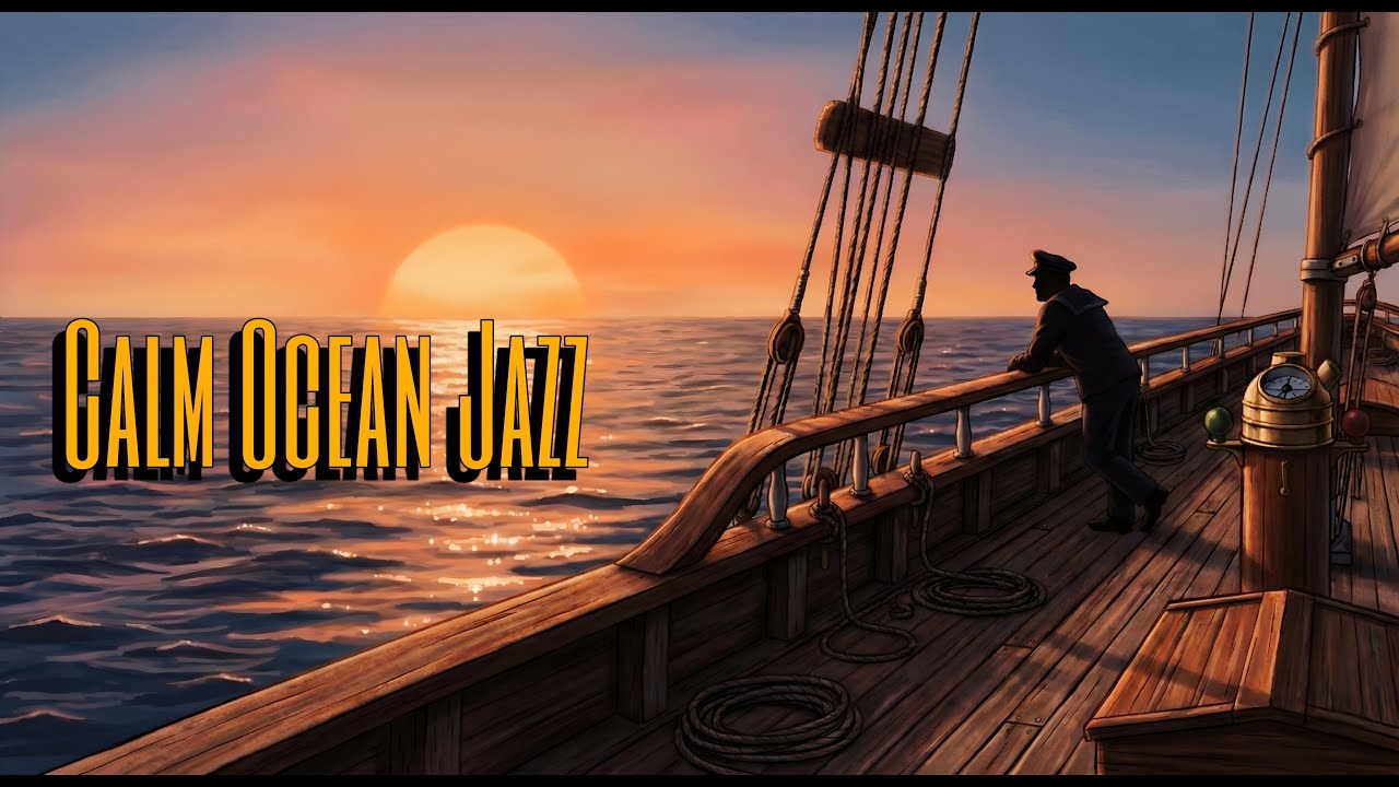 Noir Ocean – Dark Vintage Jazz Instrumental for Relaxing Night, Deep Focus and Cinematic Sunset Mood