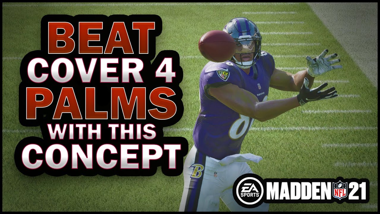 Use this Concept to beat Cover 4 Palms in Madden 21!