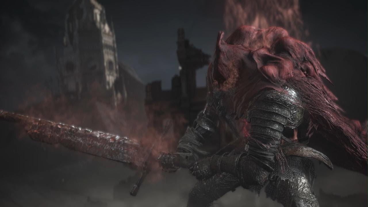 My first time fighting Slave Knight Gael. 