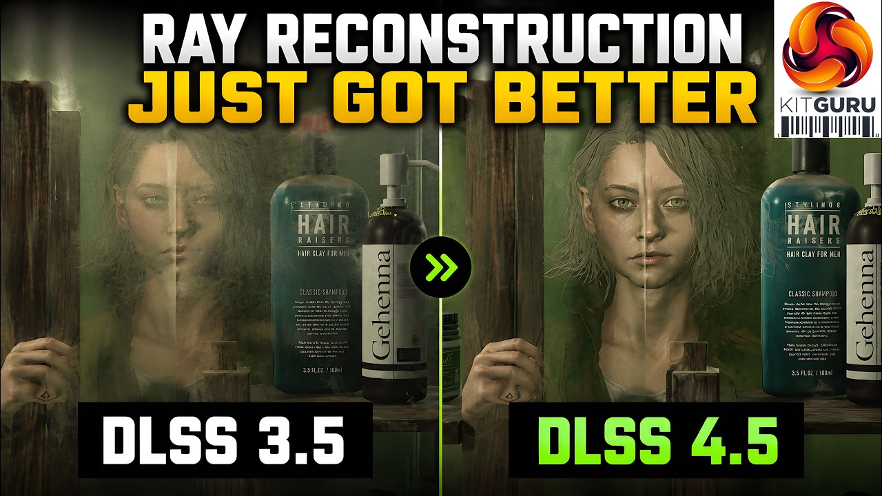 Тестирование новой модели NVIDIA DLSS 4.5 Ray Reconstruction