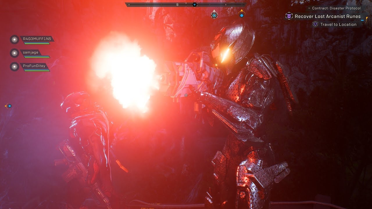 Anthem Launch Day 9 Part 1 - Level 30 - Post Update Game play with Sitarow & Friends