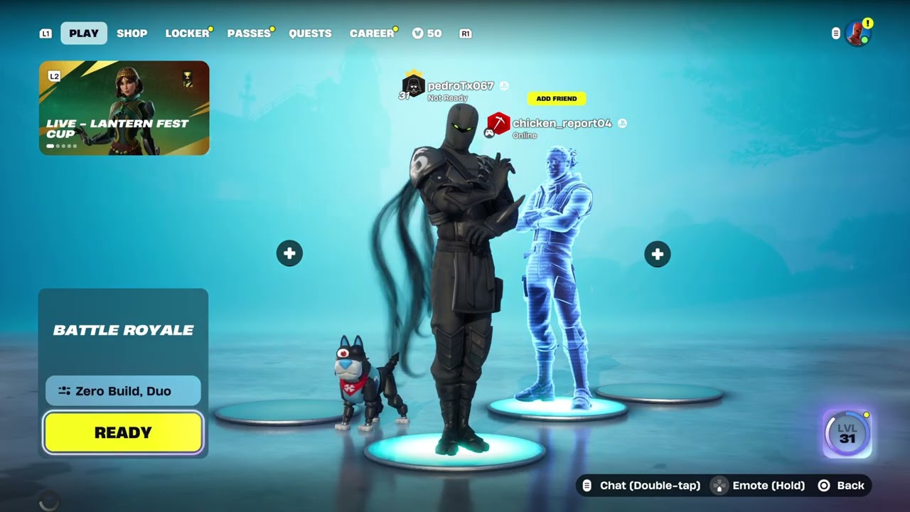 Fortnite with @MuziqMesser 