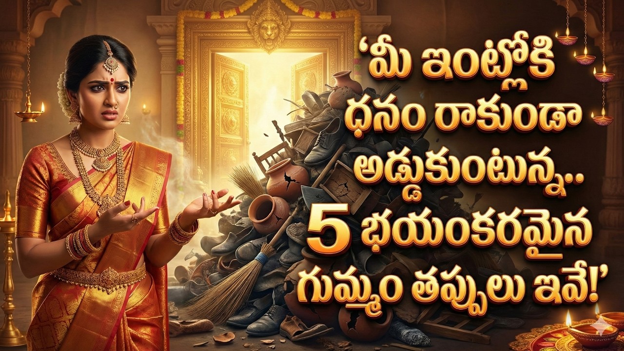 గుమ్మం దగ్గర ఈ 5 తప్పులు చేస్తే.. లక్ష్మీదేవి కోపంతో శాశ్వతంగా వెనక్కి వెళ్లిపోతుంది!