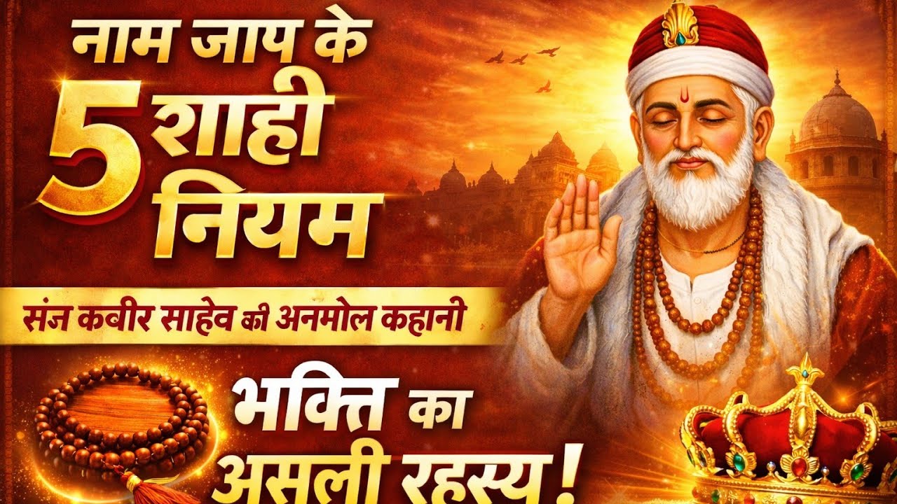  नाम जाप करने के 5 शाही नियम | संत कबीर साहेब की अद्भुत कहानी। #motivation 