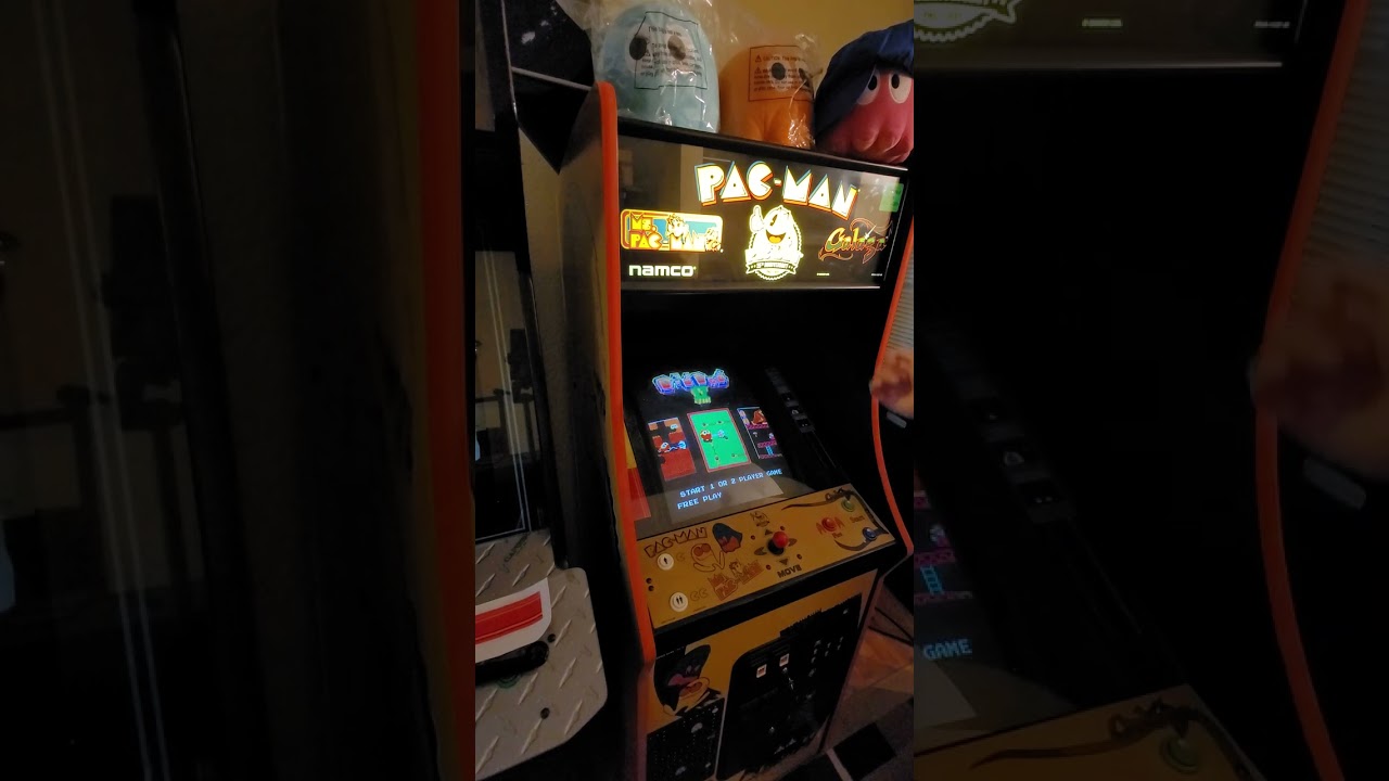 The Story behind Namco Reunion 20th and 25th Anniversary Pac-Man Galaga machines.