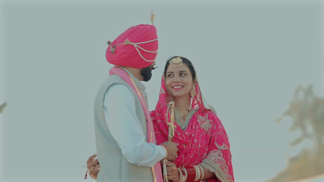 PUNJABI WEDDING | BEST SIKH CINEMATIC HIGHLIGHT 4K | UDAYDEEP & AMANDEEP | LADDI PHOTOGRAPHY ART
