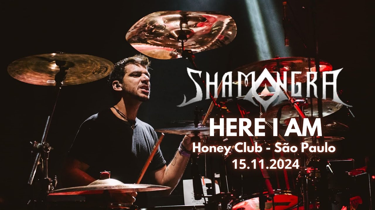 HERE I AM - SHAMANGRA (ALESSANDRO KELVIN - DRUMCAM) Honey Club, SJC!