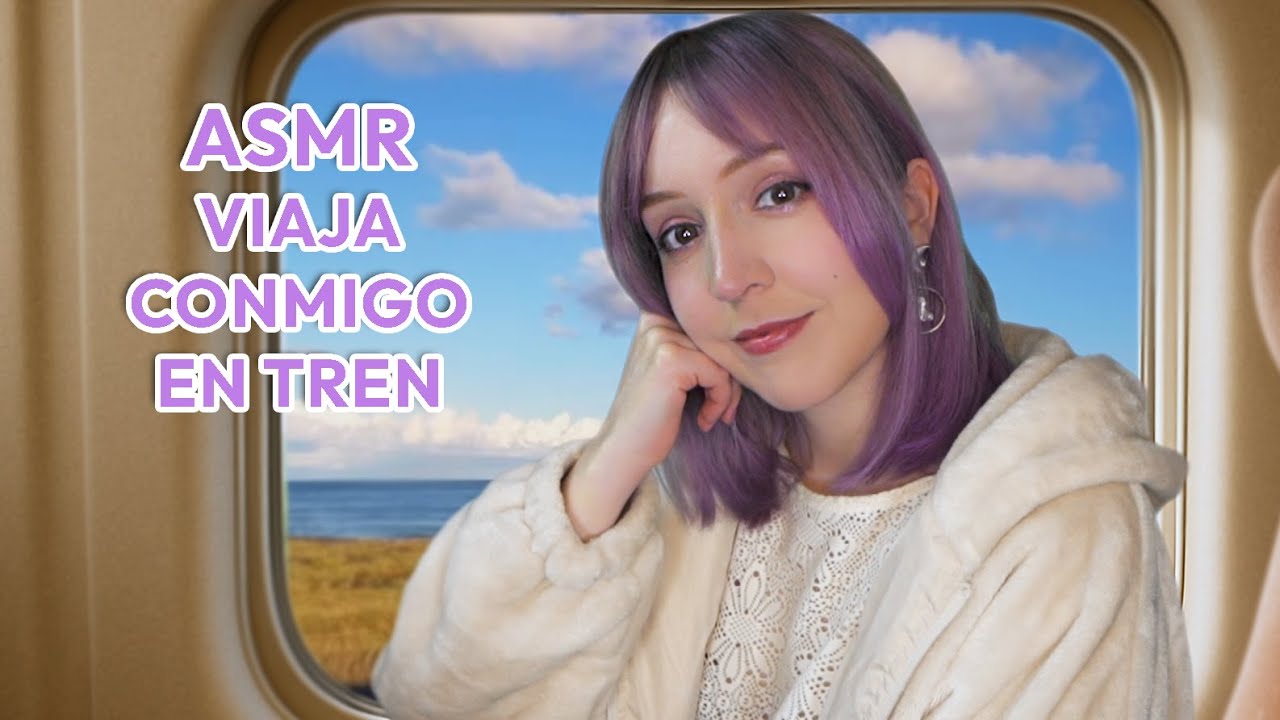 ⭐ASMR Viaje en Tren por Japón 🚄 Susurros y Cuidado en el Shinkansen | Atención Personal para Dormir