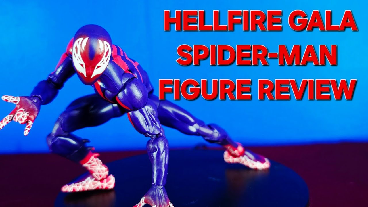 Marvel Legends | Hellfire Gala Spider-man Action Figure Review