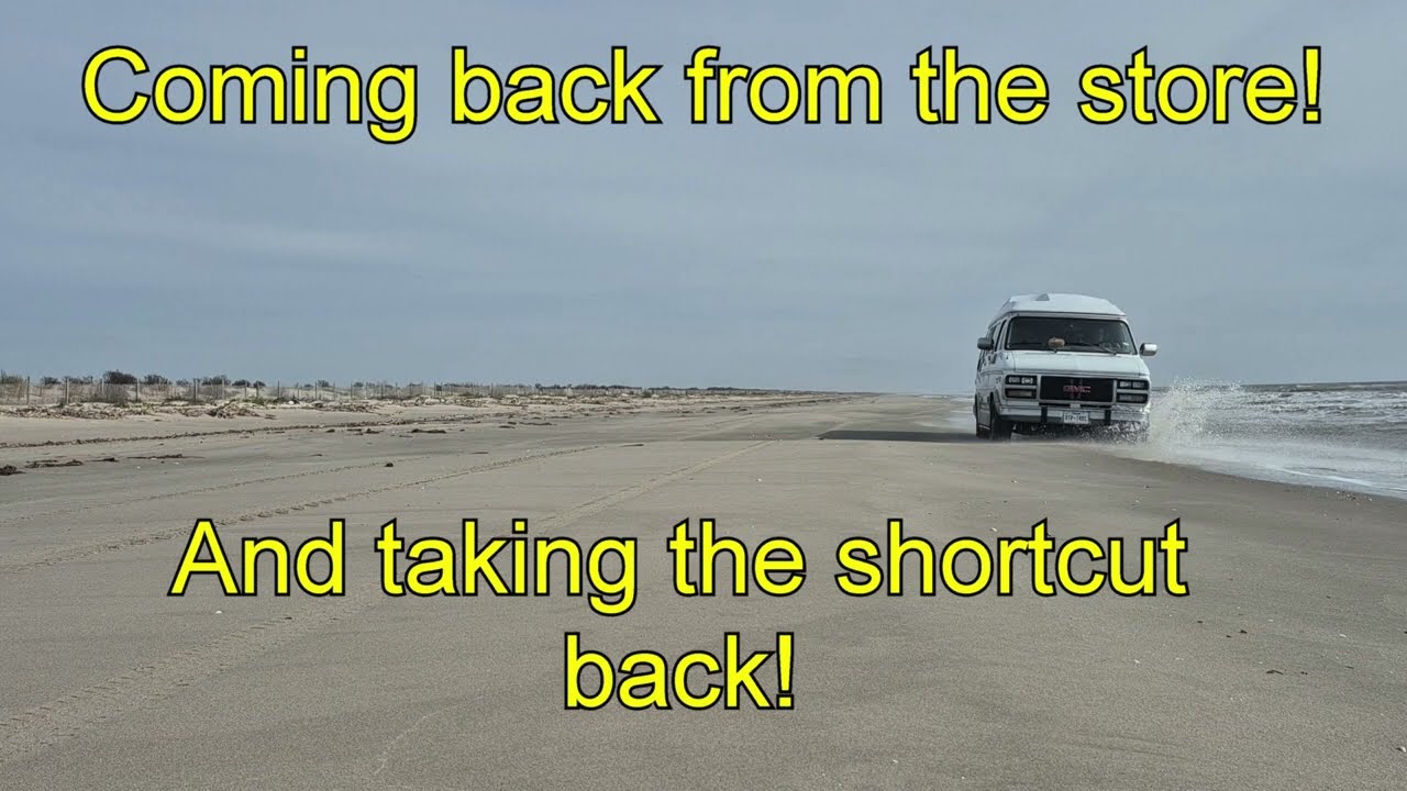 On my way back to where I’m boondocking along the Texas Gulf Coast near Port Arthur..
