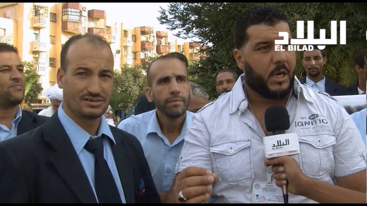 إضراب عمال النقل الحضري بولاية سعيدة  -elbilad tv -