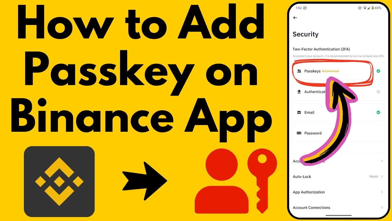 How to Add Passkey on Binance App | Enable Passkey in Binance Account