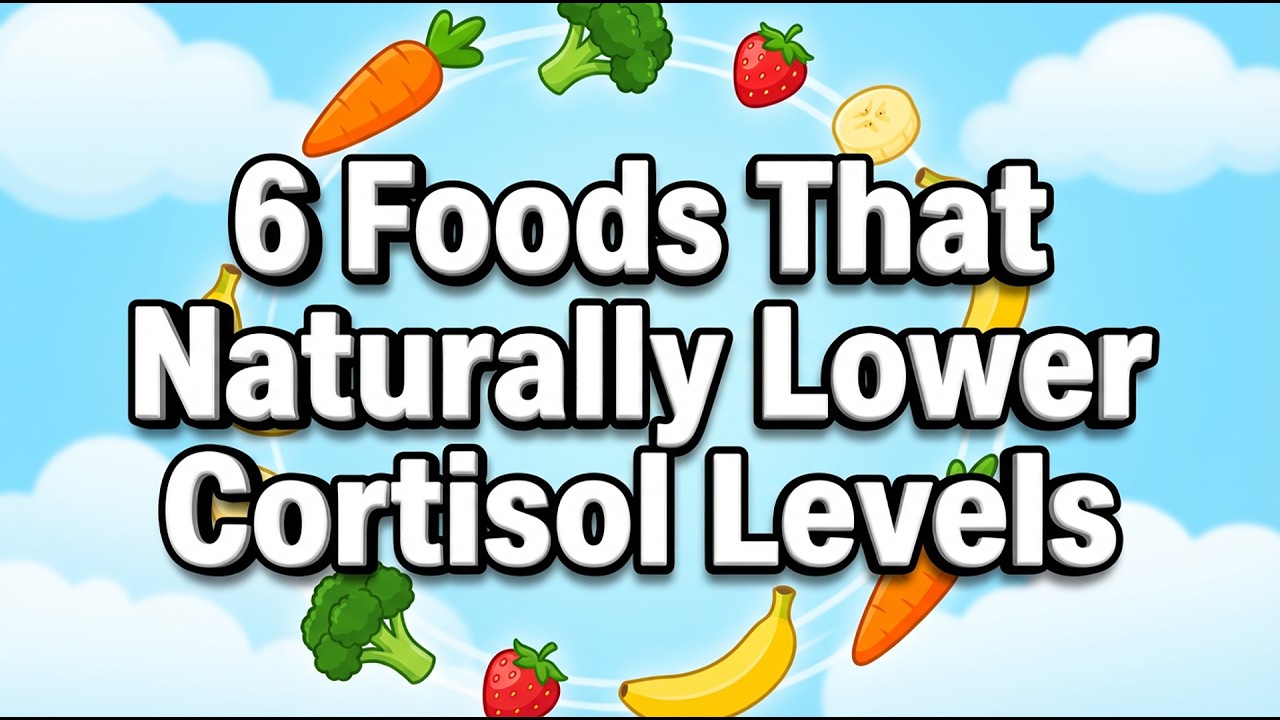 6 Foods That Naturally Lower Cortisol Levels