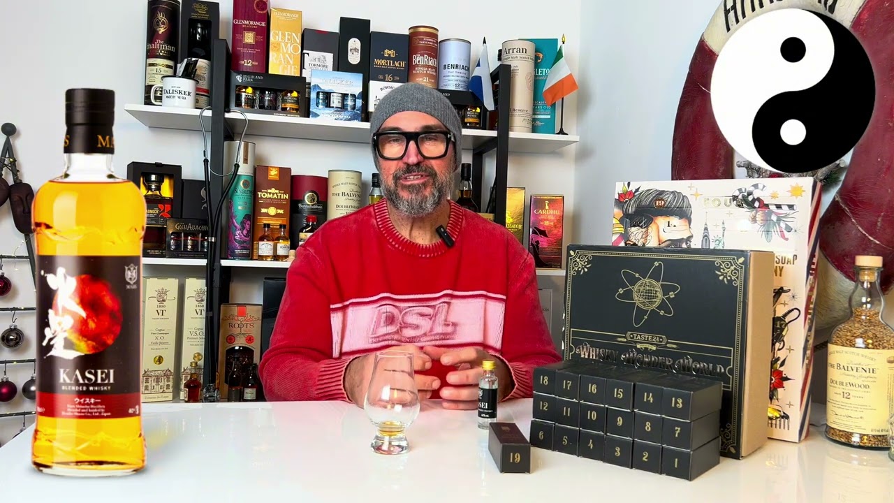 Окно 19. Рождественский календарь 2023 - Mars KASEI Blended Whisky 40% ( японский бленд)