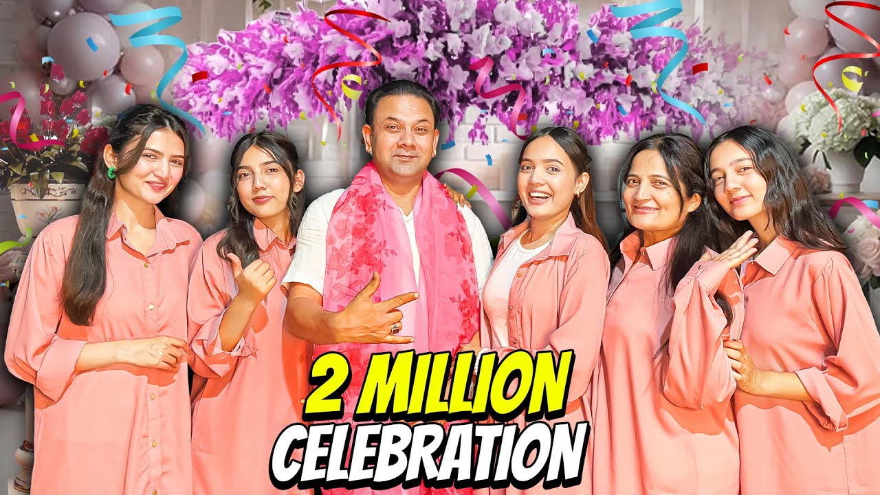 2 Million ki Celebration 🎉🥳|Ghar Ko Decor Kardia😍|Pink Day💕|Sistrology