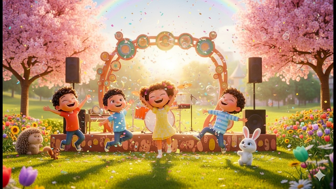 Przyjaciele Razem! 🎉 Wesoła Piosenka dla Dzieci o Zabawie i Przyjaźni | Hit YouTube Kids!