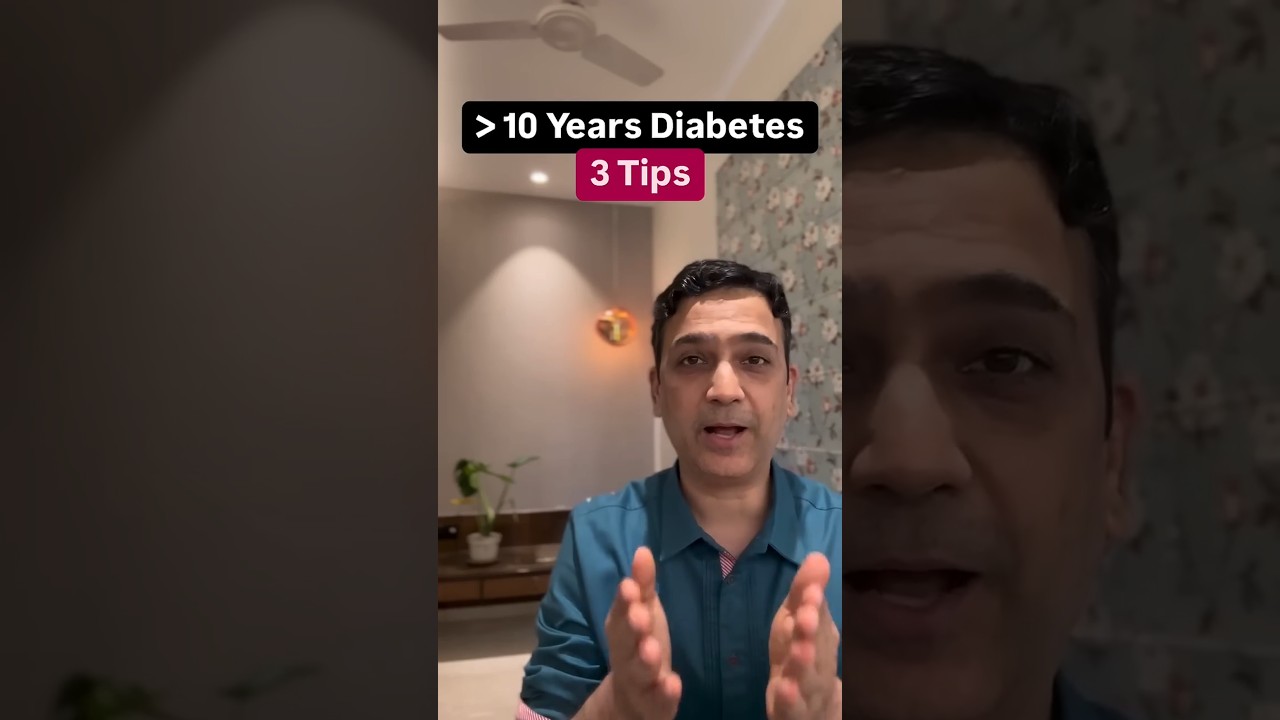 Diabetic for 10 Years? Try These 3 Life-Changing Tips!