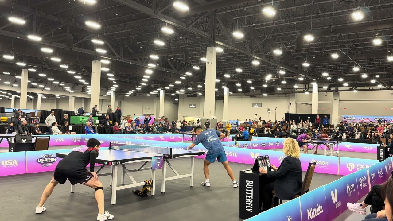 Kou, Lei (2812) vs Hagberg, Johan (2611) | Men’s Open Single R16 | 2024 US Open 12-19-2024