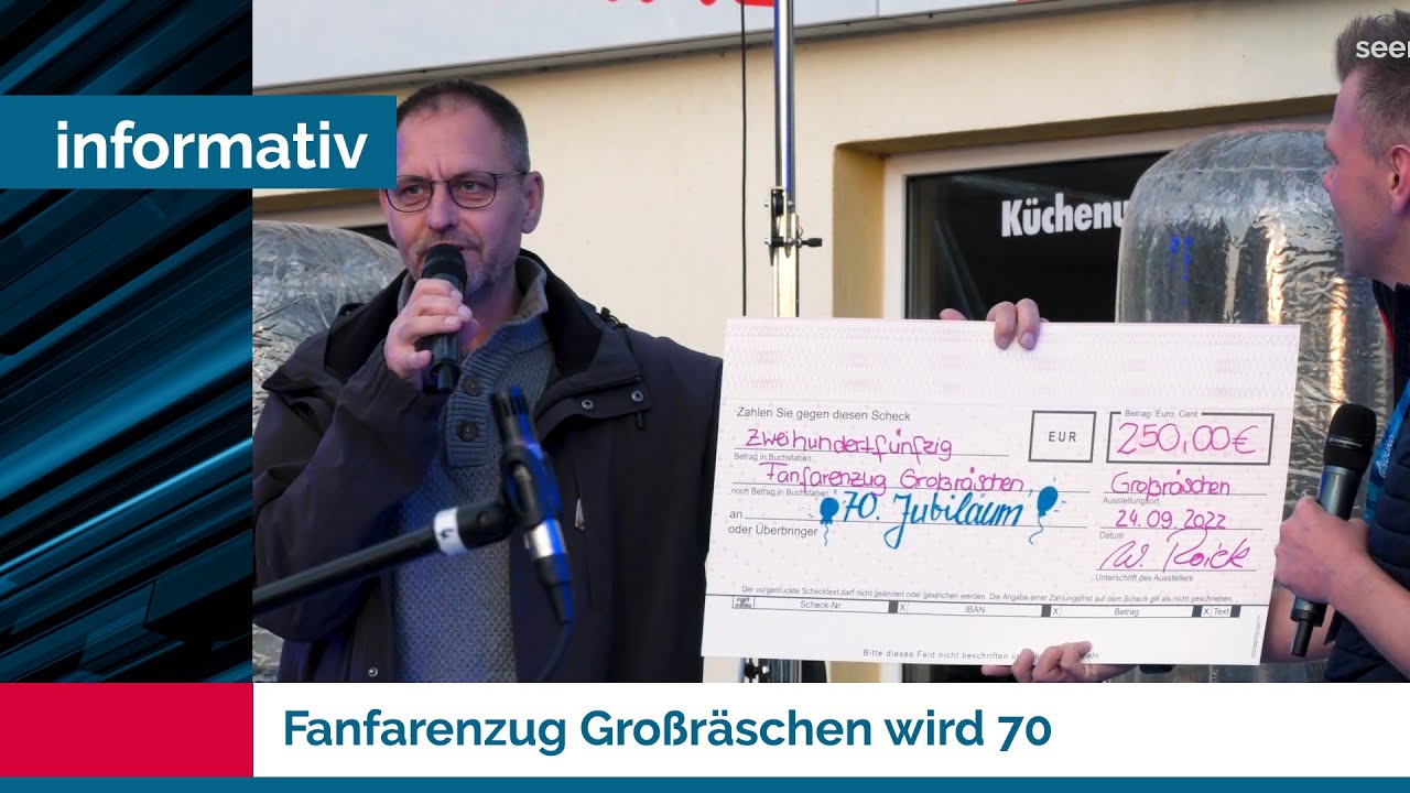 Fanfarenzug Großräschen wird 70
