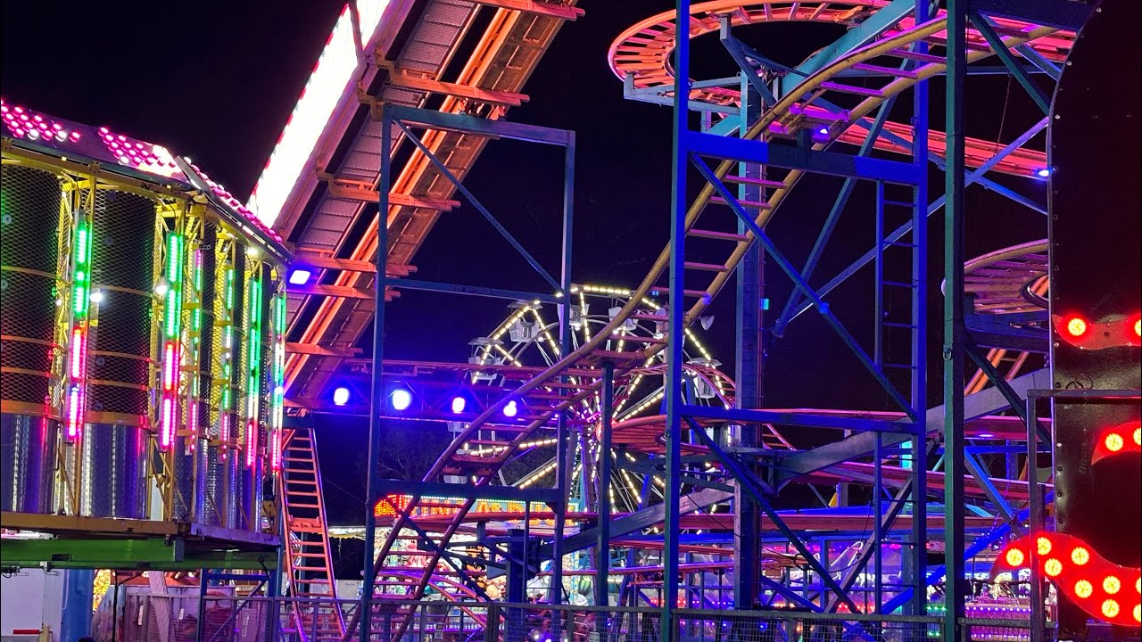 Christmas Wonderland 2024, Miami Florida Tropical Park. Fair Lots of rides and fun. #fair #christmas