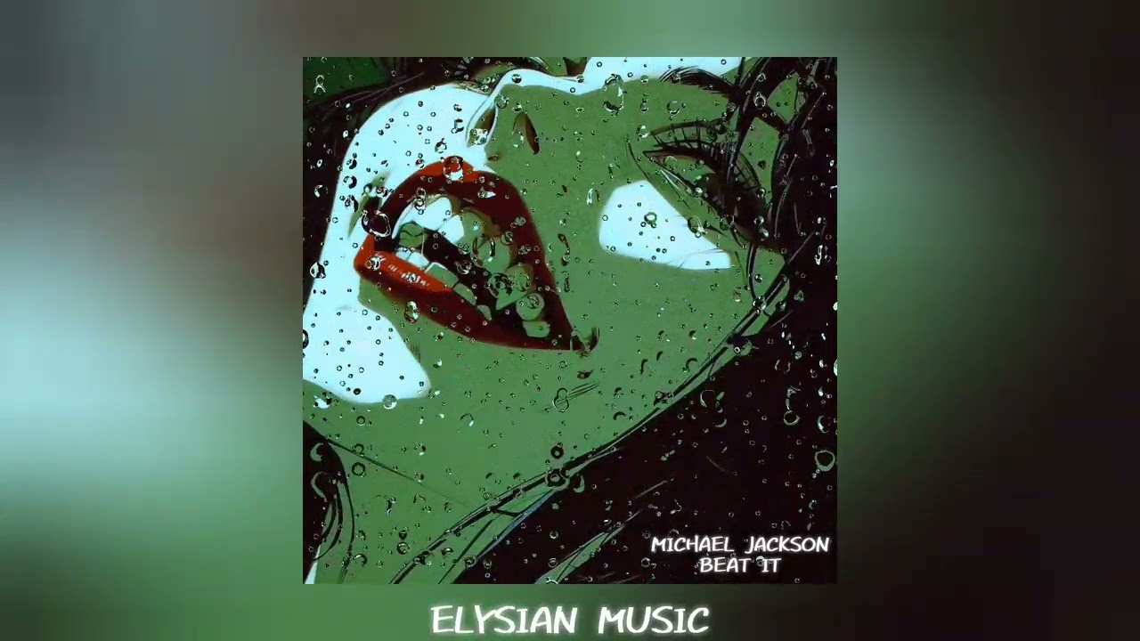 Michael Jackson - Beat it|Slowed to perfection+reverb+thunder and rain effect|Elysian Music