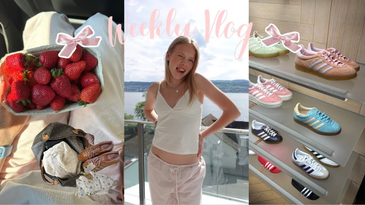 weekly vlog( zurich,pr and shopping ) 🎀✉️