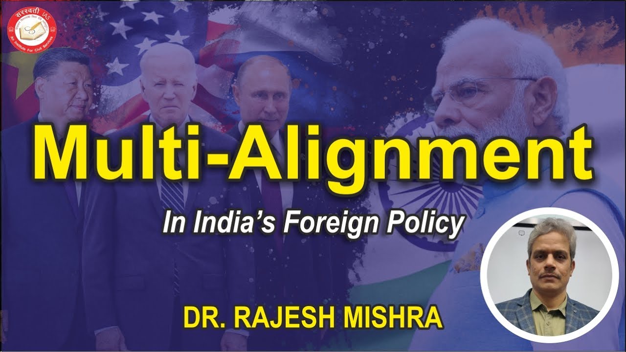 Multi-Alignment in India's Foreign Policy #IndiaForeignPolicy #NAM #Multialignment #UPSC #PCS#NETJRF