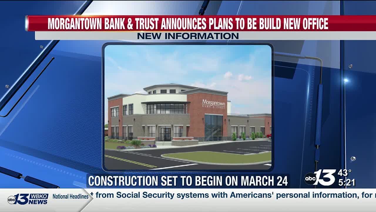 Morgantown Bank & Trust announces plans to be build new office