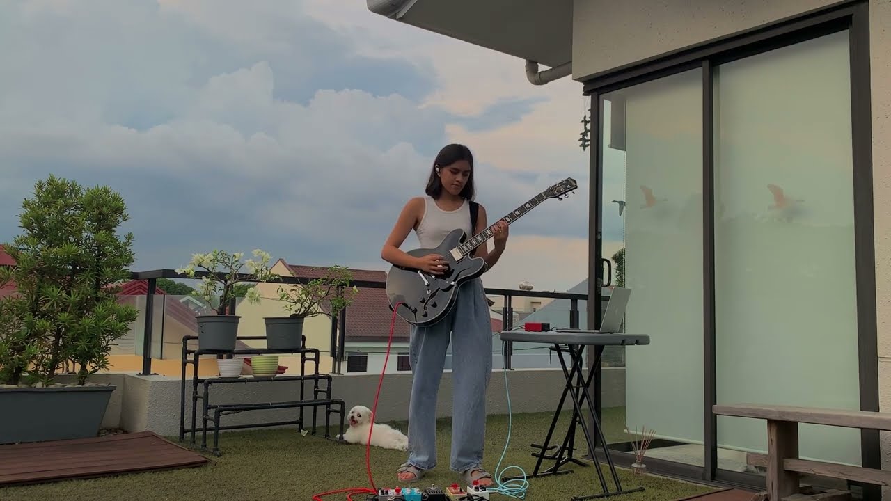 Dean - INSTAGRAM (guitar loop cover) Donner Guitar