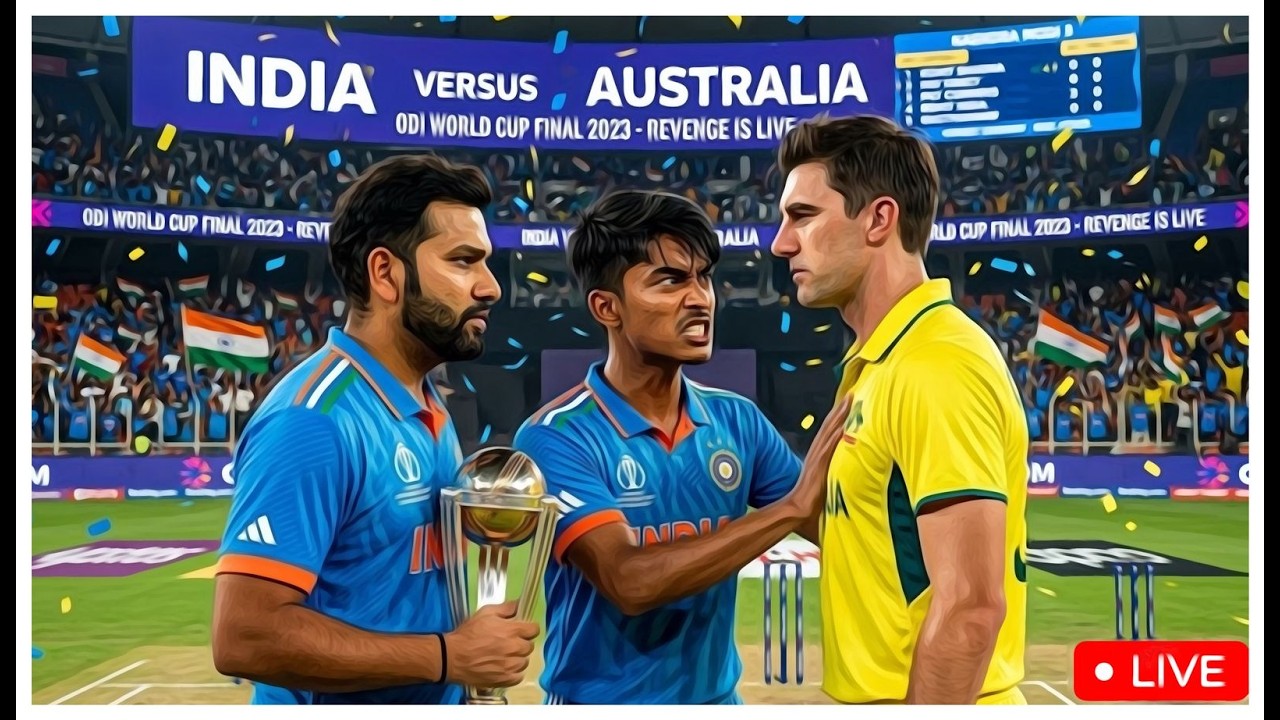 Live 🛑 IND VS AUS ODI WC FINAL REVANGE 2023🏆 - Real Cricket 24 Live #shorts #realcricket