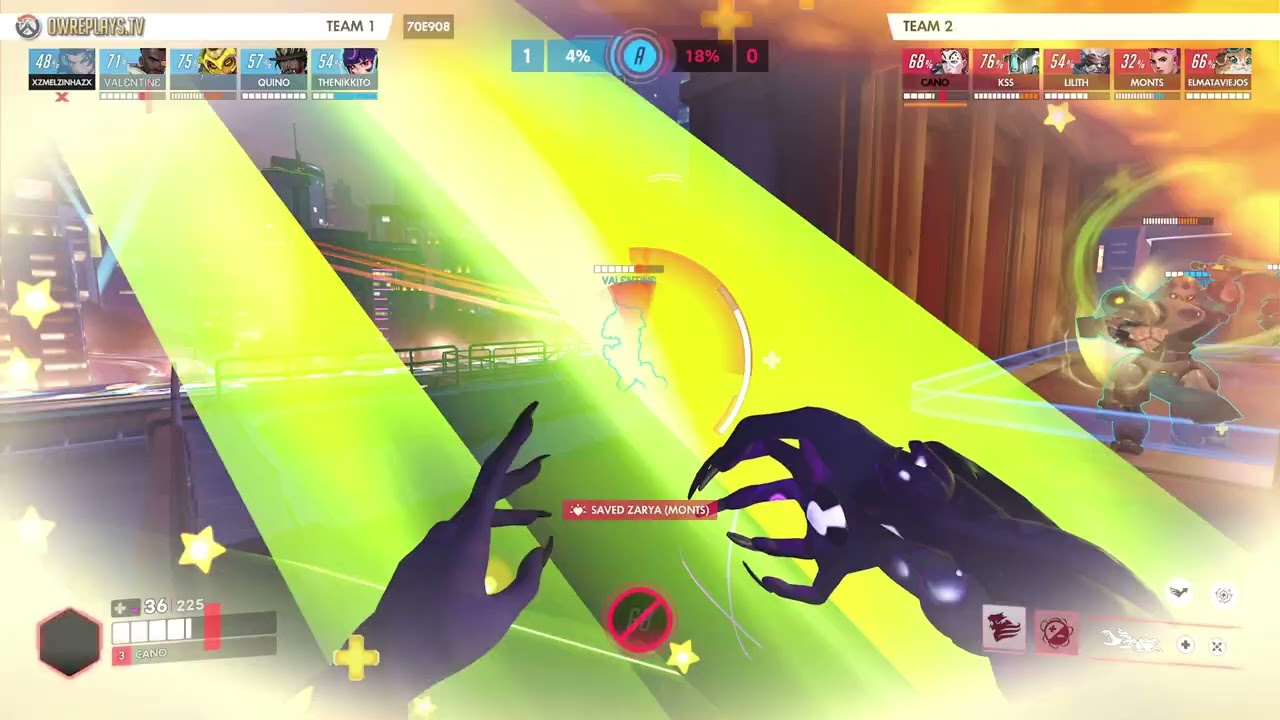 Moira - Road to GM by CANO — Overwatch Replay 70E908