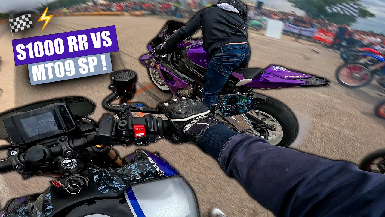 MT09SP VS S1000RR 🤯 DAILY OBSERVATION SUR AVIGNON !