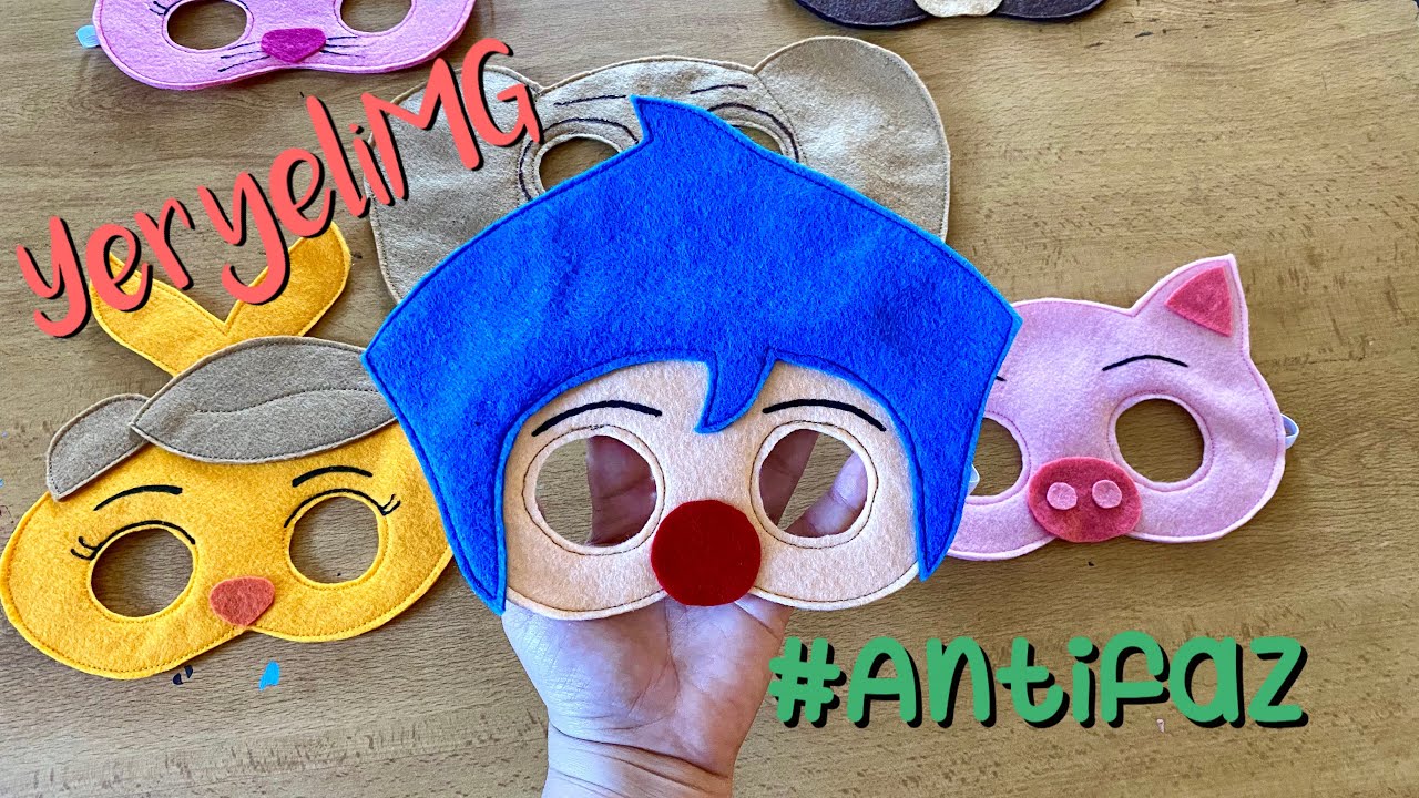TUTORIAL / Antifaz / Máscara de Plimplim