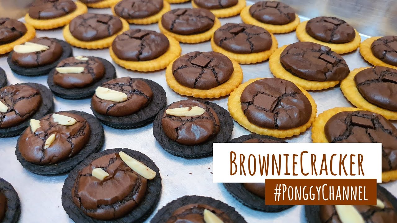 บราวนี่แครกเกอร์ | ขนมที่กำลังเป็นกระแส ทำง่าย ทานเพลิน ขายคล่อง | Brownie Cracker