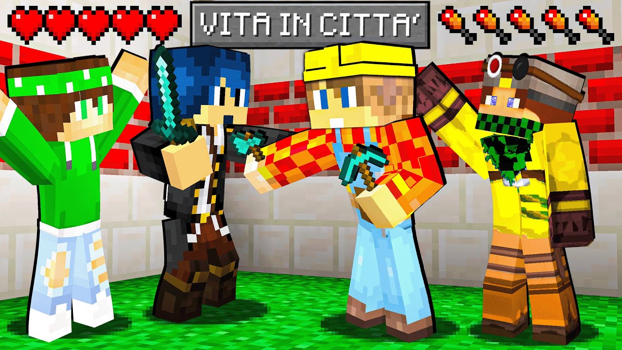 NUOVA STAGIONE! COSTRUISCO DI NASCOSTO! - VITA IN CITTA S3 MINECRAFT ITA EP1