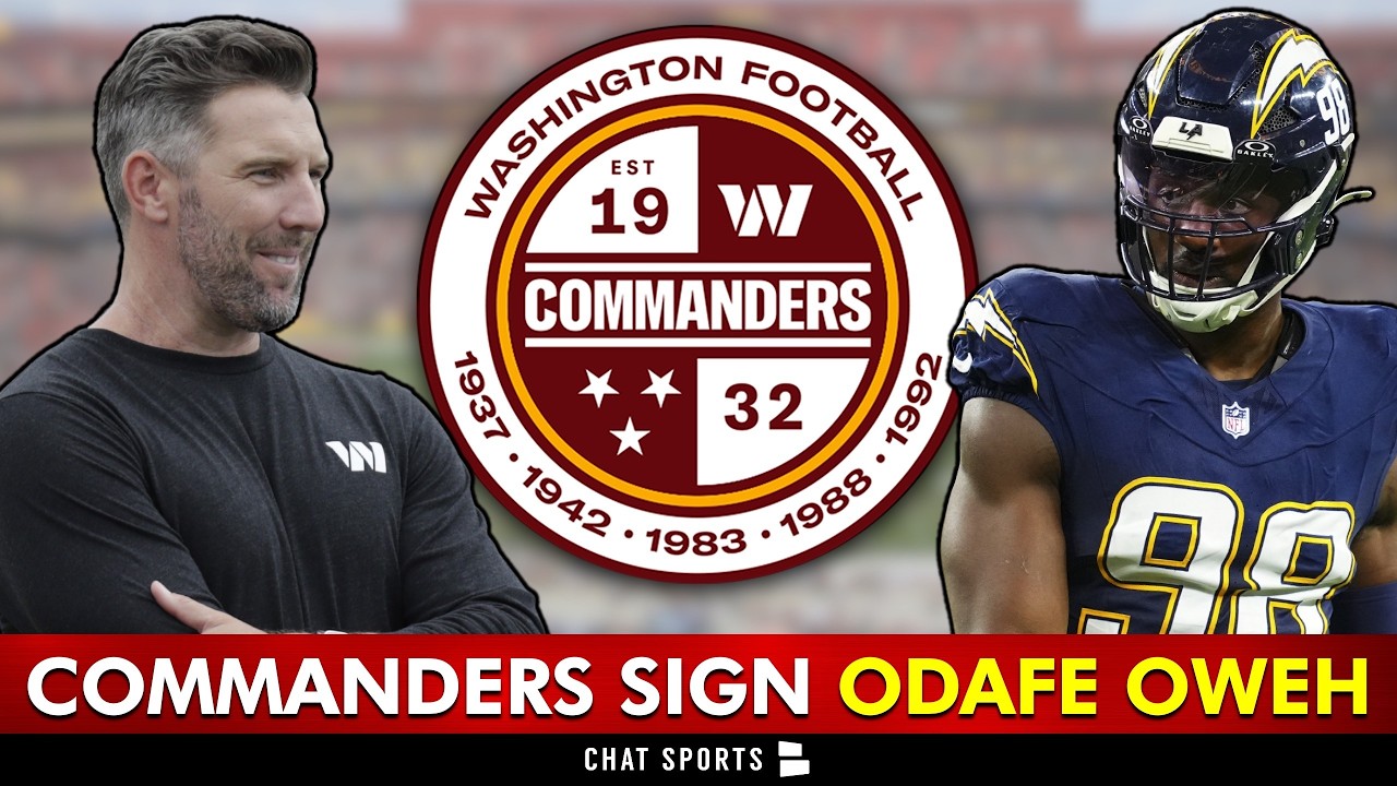 BREAKING: Washington Commanders SIGNING Odafe Oweh In 2026 NFL Free Agency | Commanders News