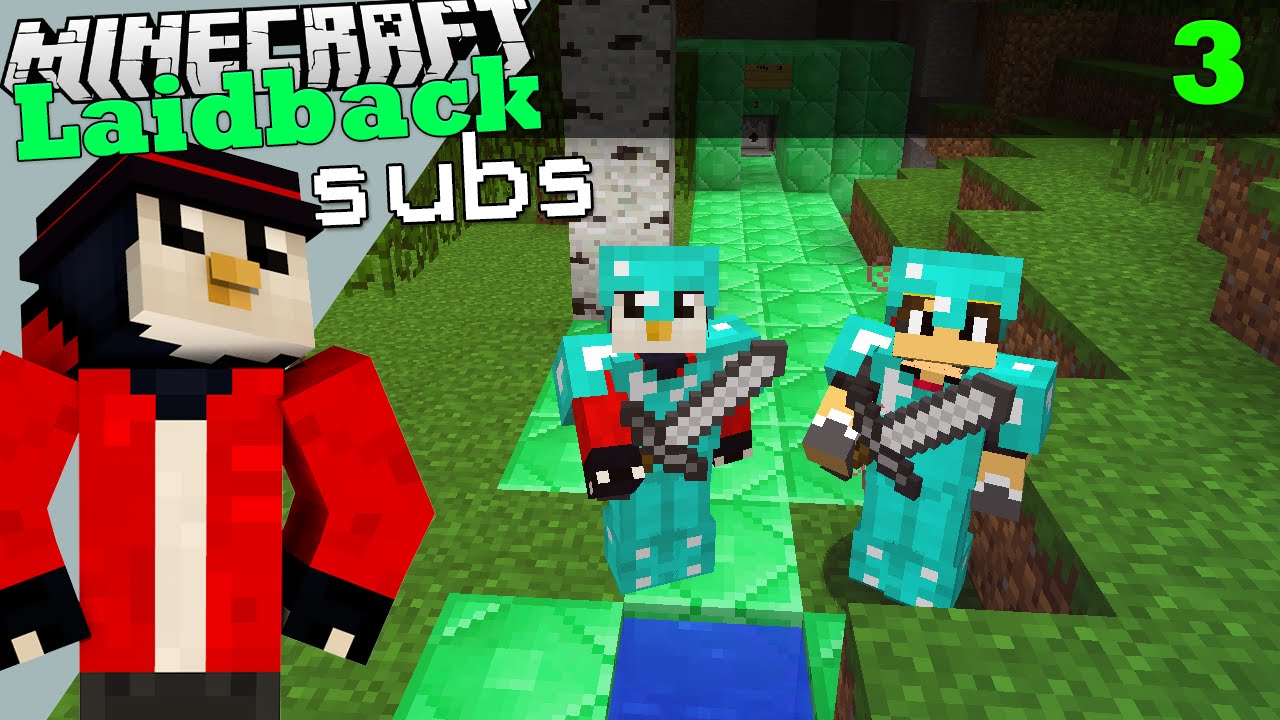 Minecraft Laidback Parkour | The Dropper Difficulty: CHUCK NORRIS #3 w/ Andy