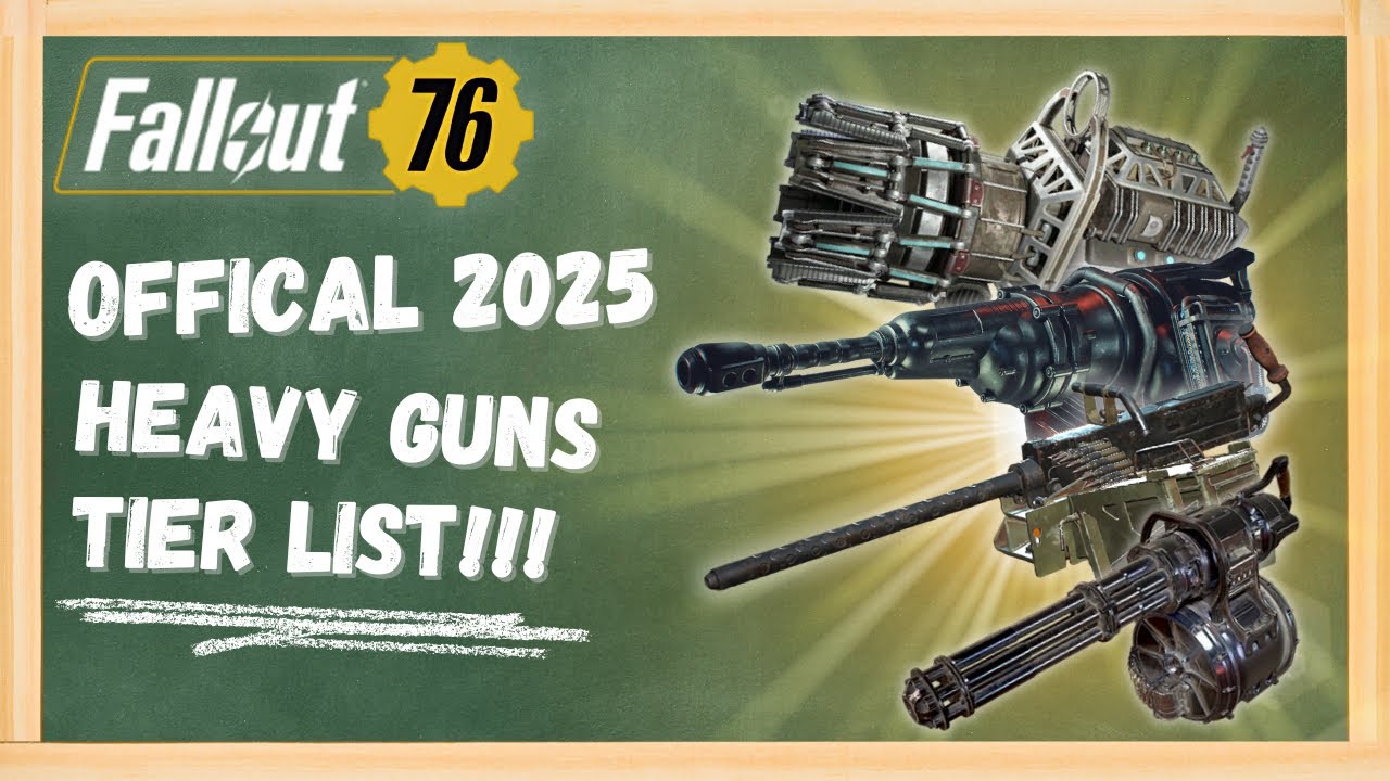 What Is The BEST Heavy Weapon? (DPS Testing) - Fallout 76