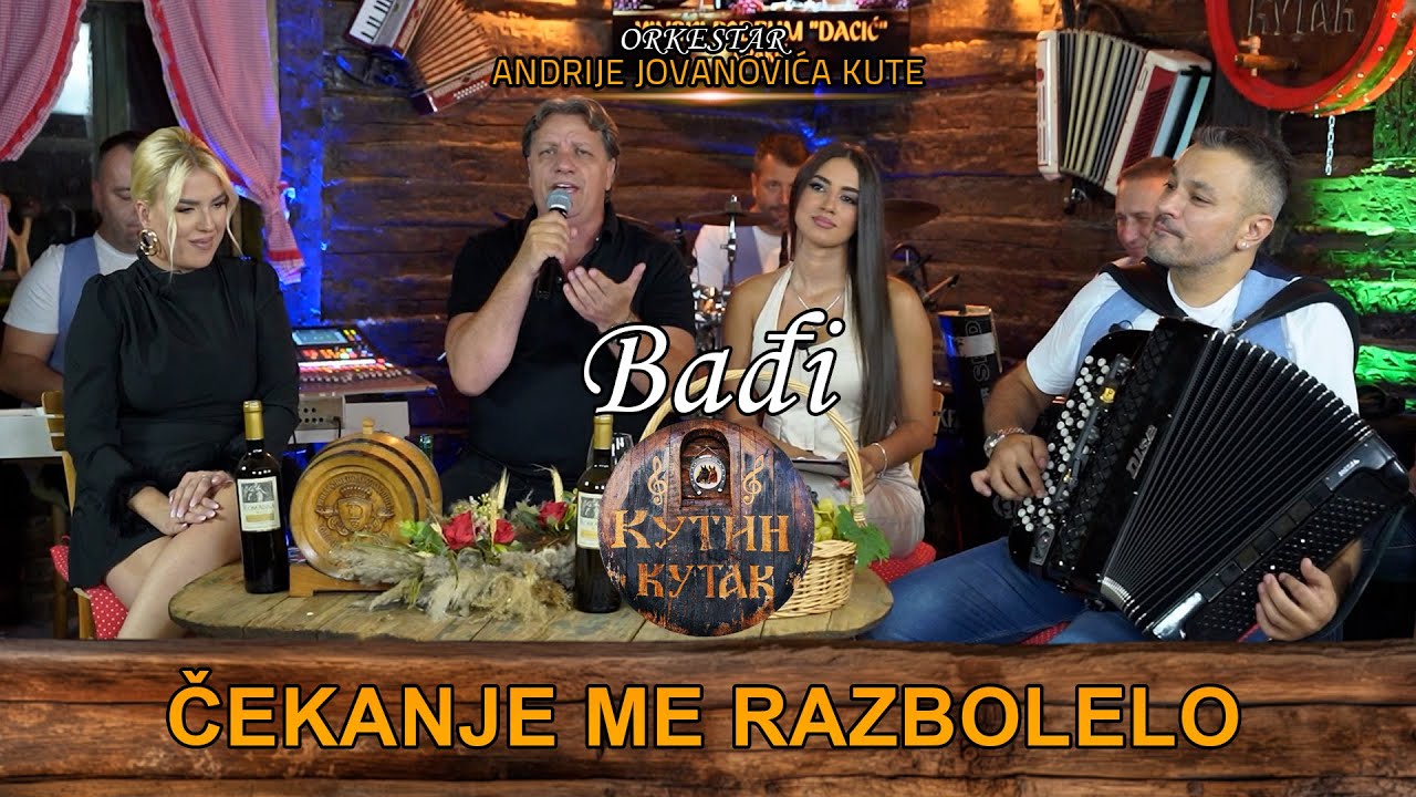 Badji - Cekanje me razbolelo | uzivo | (Ork. Andrije Jovanovica Kute) KUTIN KUTAK