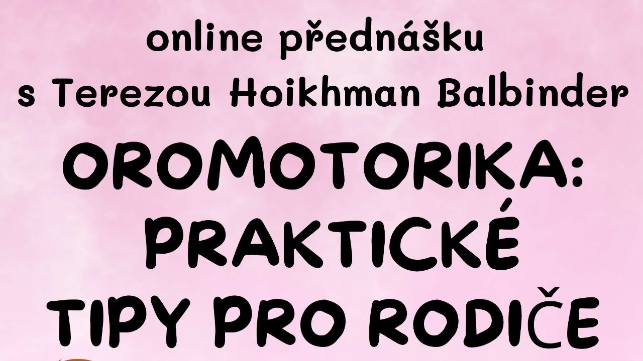 Oromotorika: Praktické tipy pro rodiče