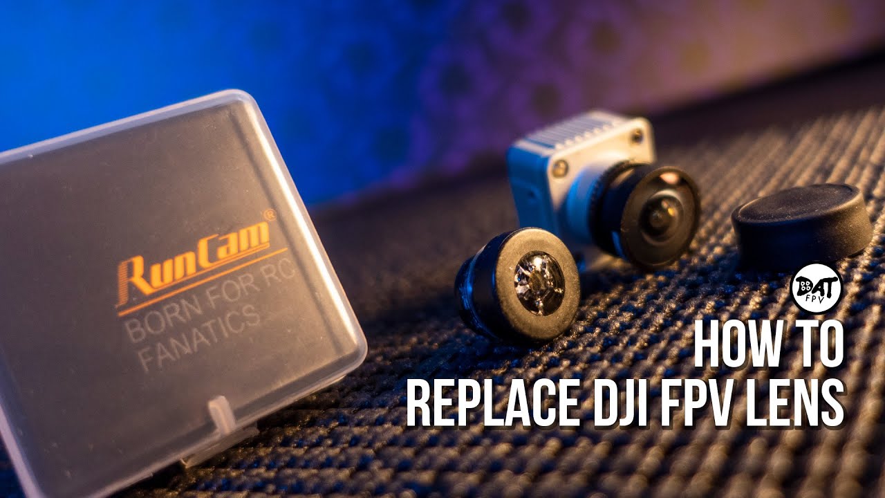 How to Replace the DJI fpv Camera Lens